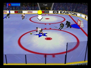Wayne Gretzky's 3D Hockey '98 (USA) In game screenshot